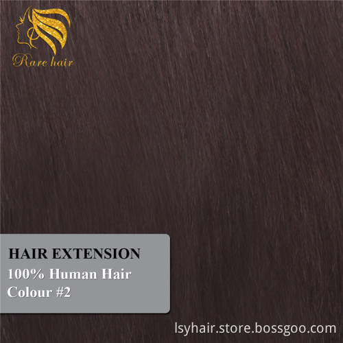 Xuchang Factory High Quality Wholesale Colored Clip In Human Hair Extension